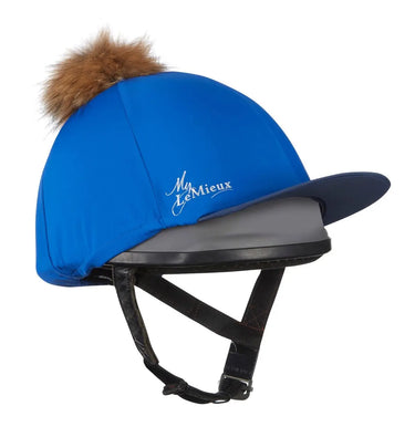 LeMieux Benetton Blue  Pom Pom Hat Silk| Online For Equine
