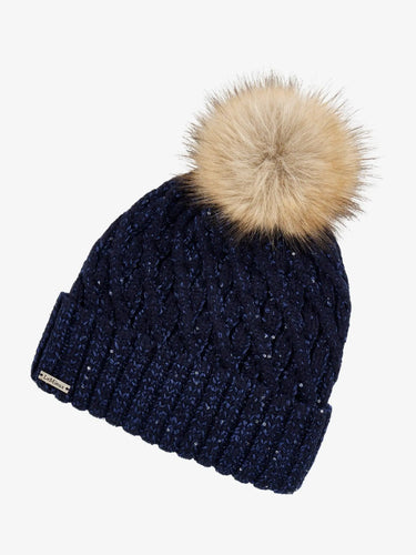 LeMieux Bernie Sequin Beanie Navy| Online For Equine
