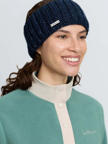 LeMieux Bernie Sequin Headband Navy| Online For Equine