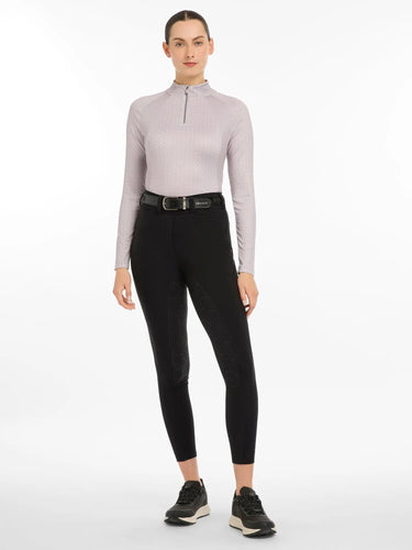 Buy LeMieux Black Amy Brushed Breggings | Online for Equine