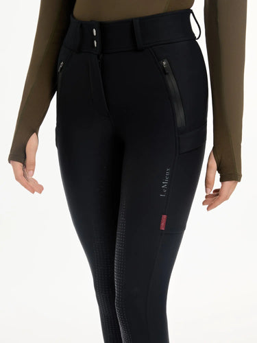 Buy LeMieux Black Drytex Ladies Waterproof Full Seat Breeches | Online for Equine