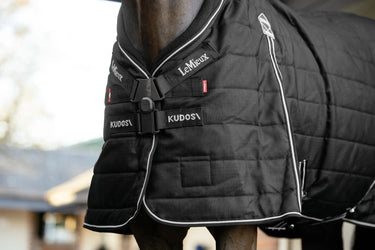 LeMieux Black Kudos ClimaCore Stable Rug with Neck 200g Black| Online For Equine