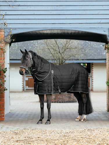 LeMieux Black Kudos ClimaCore Stable Rug with Neck 200g Black| Online For Equine