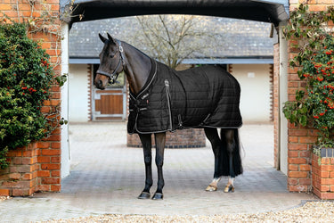 LeMieux Black Kudos ClimaCore Stable Rug with Neck 200g Black| Online For Equine