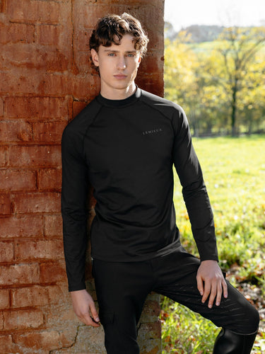 LeMieux Black Mens Base Layer Black| Online For Equine