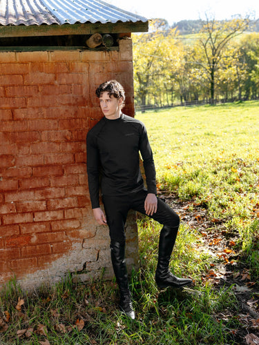LeMieux Black Mens Base Layer Black| Online For Equine