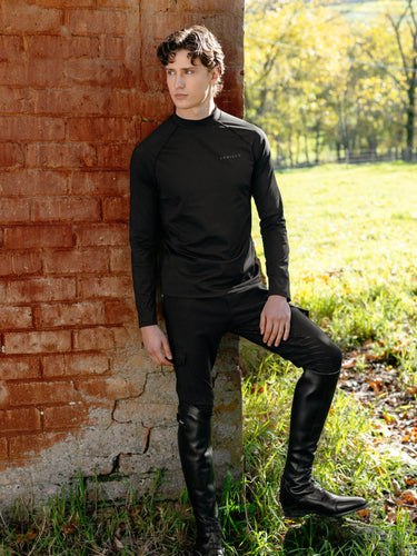 LeMieux Black Mens Base Layer Black| Online For Equine