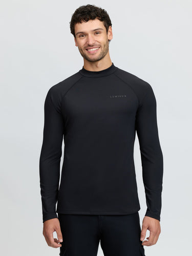 LeMieux Black Mens Base Layer Black| Online For Equine