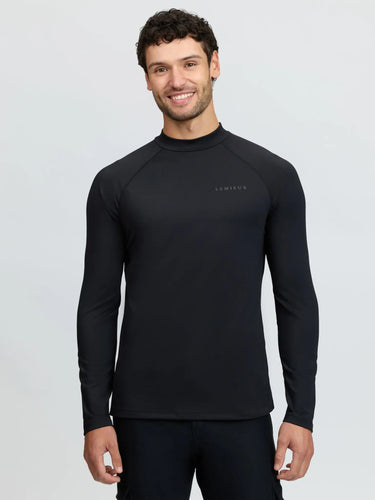 LeMieux Black Mens Base Layer Black| Online For Equine