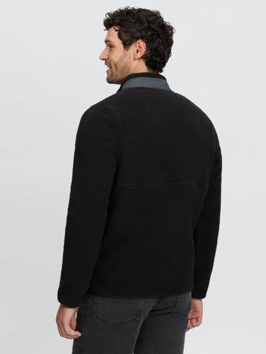 LeMieux Black Mens Borg Half Zip Sweat Black| Online For Equine