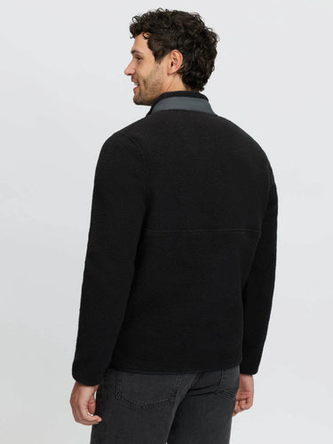 LeMieux Black Mens Borg Half Zip Sweat Black| Online For Equine