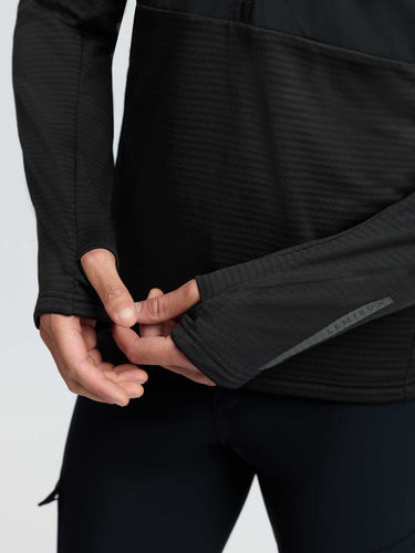 LeMieux Black Mens Quarter Zip Mid Layer Black| Online For Equine