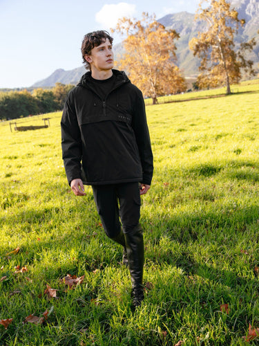 LeMieux Black Mens Waterproof Anorak Black| Online For Equine