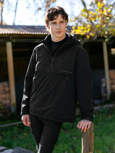 LeMieux Black Mens Waterproof Anorak Black| Online For Equine