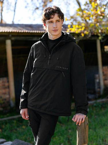 LeMieux Black Mens Waterproof Anorak Black| Online For Equine