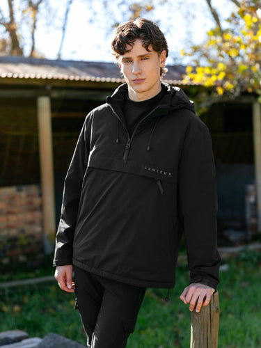 LeMieux Black Mens Waterproof Anorak Black| Online For Equine