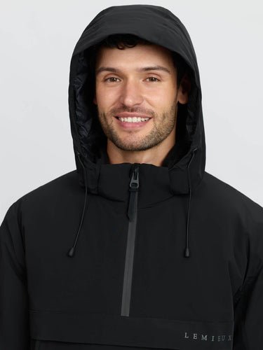 LeMieux Black Mens Waterproof Anorak Black| Online For Equine