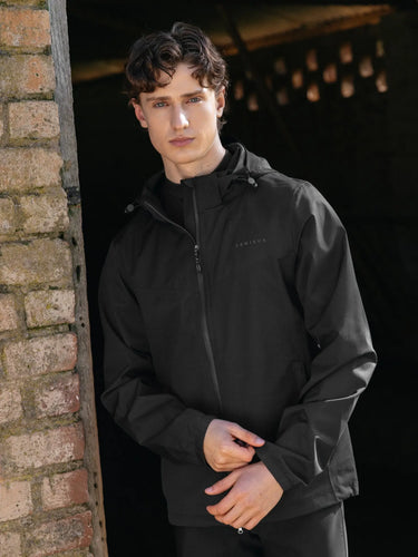 LeMieux Black Mens Waterproof Lightweight Jacket Black| Online For Equine