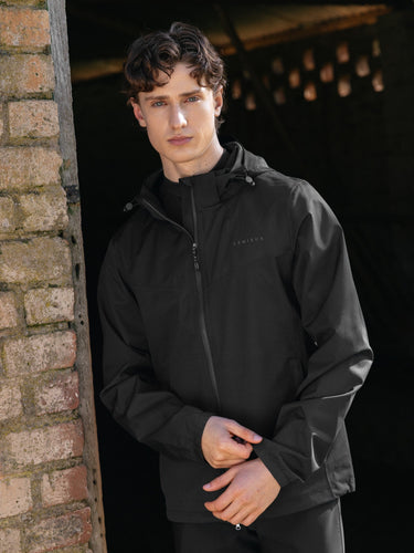 LeMieux Black Mens Waterproof Lightweight Jacket Black| Online For Equine