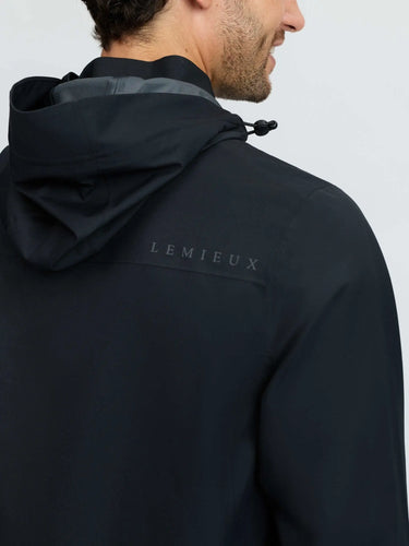 LeMieux Black Mens Waterproof Lightweight Jacket Black| Online For Equine