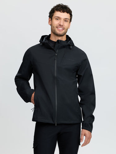 LeMieux Black Mens Waterproof Lightweight Jacket Black| Online For Equine