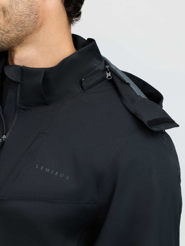 LeMieux Black Mens Waterproof Lightweight Jacket Black| Online For Equine
