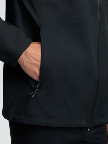 LeMieux Black Mens Waterproof Lightweight Jacket Black| Online For Equine