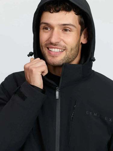 LeMieux Black Mens Waterproof Training Coat Black| Online For Equine