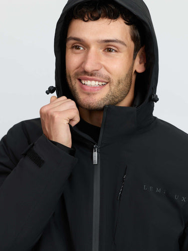 LeMieux Black Mens Waterproof Training Coat Black| Online For Equine