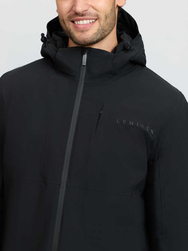 LeMieux Black Mens Waterproof Training Coat Black| Online For Equine