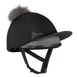 LeMieux Black Pom Pom Hat Silk| Online For Equine