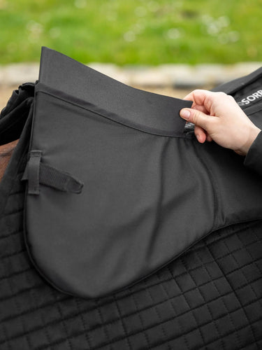 LeMieux Black ProSorb Plain 2 Pocket Half Pad| Online For Equine