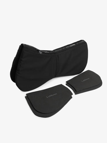 LeMieux Black ProSorb Plain 2 Pocket Half Pad| Online For Equine