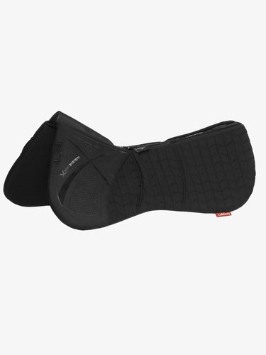 Buy the LeMieux Black ProSorb Plain 3 Pocket Quilted Half Pad | Online for Equine