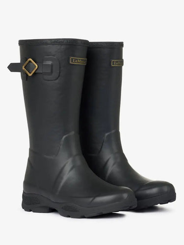 LeMieux Black Stride Young Rider Wellies| Online For Equine
