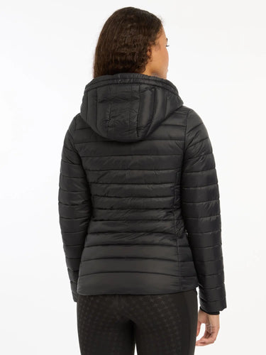 Buy LeMieux Black Tilly Hooded Puffer Jacket| Online for Equine