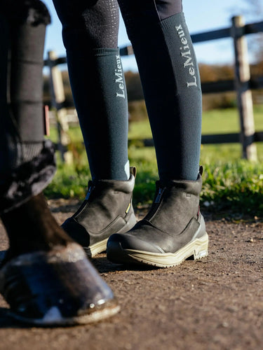 LeMieux Black Trex Waterproof Zip Boots| Online For Equine