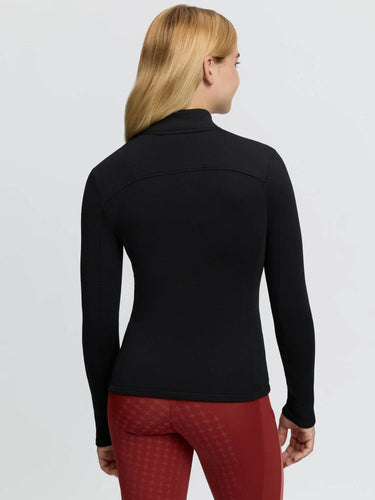 LeMieux Black Young Rider Bethany Zip Through Mid Layer Black| Online For Equine