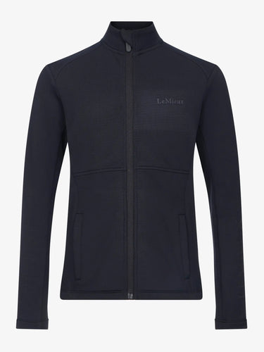 LeMieux Black Young Rider Bethany Zip Through Mid Layer Black| Online For Equine