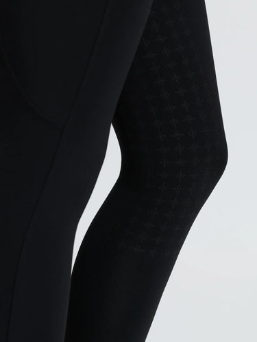 LeMieux Black Young Rider Bex Half Seat Breeches Black| Online For Equine