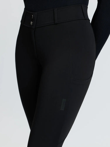 LeMieux Black Young Rider Bex Half Seat Breeches Black| Online For Equine