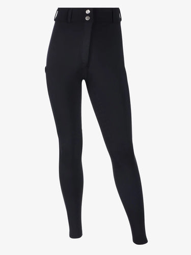 LeMieux Black Young Rider Bex Half Seat Breeches Black| Online For Equine