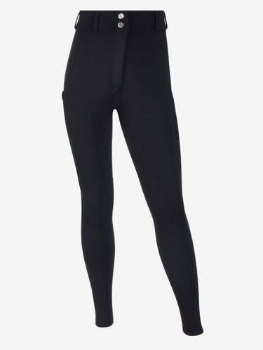 LeMieux Black Young Rider Bex Half Seat Breeches Black| Online For Equine