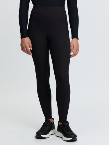 LeMieux Black Young Rider Orla Ribbed Pull Ons Black| Online For Equine