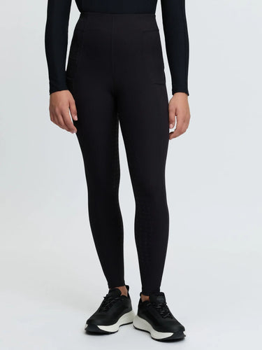 LeMieux Black Young Rider Orla Ribbed Pull Ons Black| Online For Equine