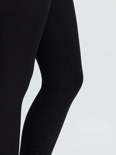 LeMieux Black Young Rider Orla Ribbed Pull Ons Black| Online For Equine