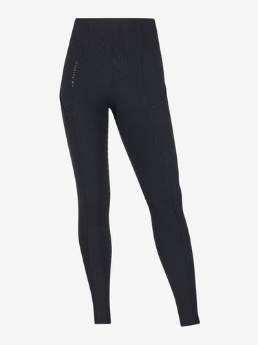 LeMieux Black Young Rider Orla Ribbed Pull Ons Black| Online For Equine