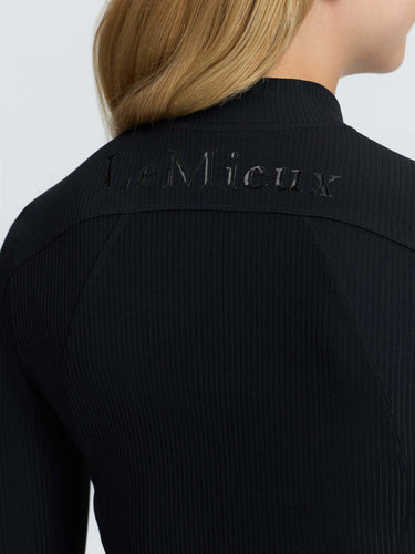 LeMieux Black Young Rider Raye Ribbed Base Layer Black| Online For Equine