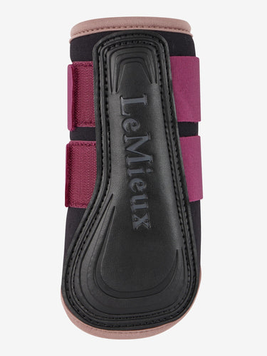 LeMieux Blackberry Air-Tek Grafter Brushing Boots Blackberry| Online For Equine