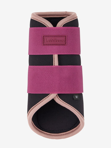 LeMieux Blackberry Air-Tek Grafter Brushing Boots Blackberry| Online For Equine